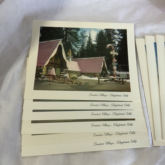 Vintage 1990 Boxed Christmas Cards From Southern California Tourist Destinations - Picture 8 of 12